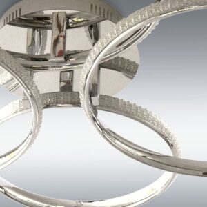 Lámpara plafón Rings, vista detalle, ref. L23500‐55B